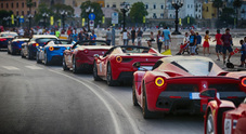 Ferrari, la Cavalcade del 70° anniversario in Puglia. 100 Cavallini rombano sulle strade del Tavoliere