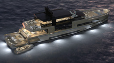 Pronti via e Antonini cambia il progetto UP40: poppa ridisegnata per la versione Crossover del nuovo yacht