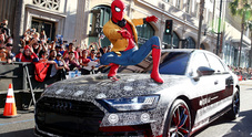 É l'Audi A8 la nuova auto di Spiderman, l'ammiraglia protagonista ad Hollywood