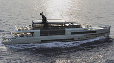 Antonini Navi, uno yacht in acciaio di 40 metri in tre varianti diverse. Ecco l’UP40 firmato da Fulvio De Simoni