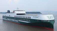 Eco Valencia, consegnata la prima nave ibrida di Grimaldi. Ha la certificazione più alta nel campo della sostenibilità ambientale