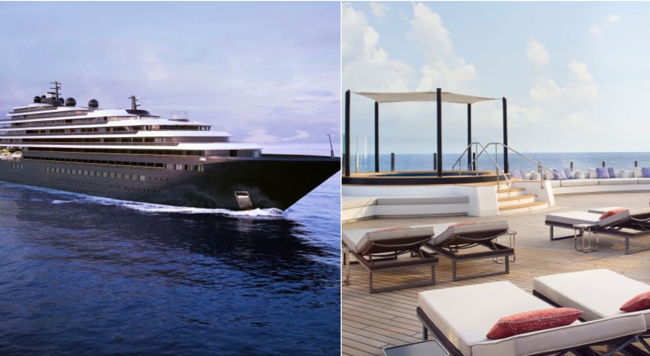 Crociera sul super yacht Ritz-Carlton con 149 suite e la piscina a sfioro: costa almeno 6.500 euro a settimana