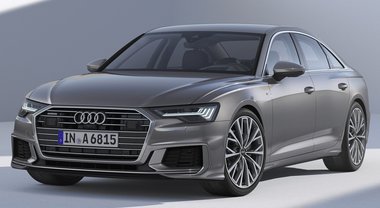 Nuova Audi A6, per eleganza, equipaggiamenti e contenuti si avvicina all'ammiraglia A8